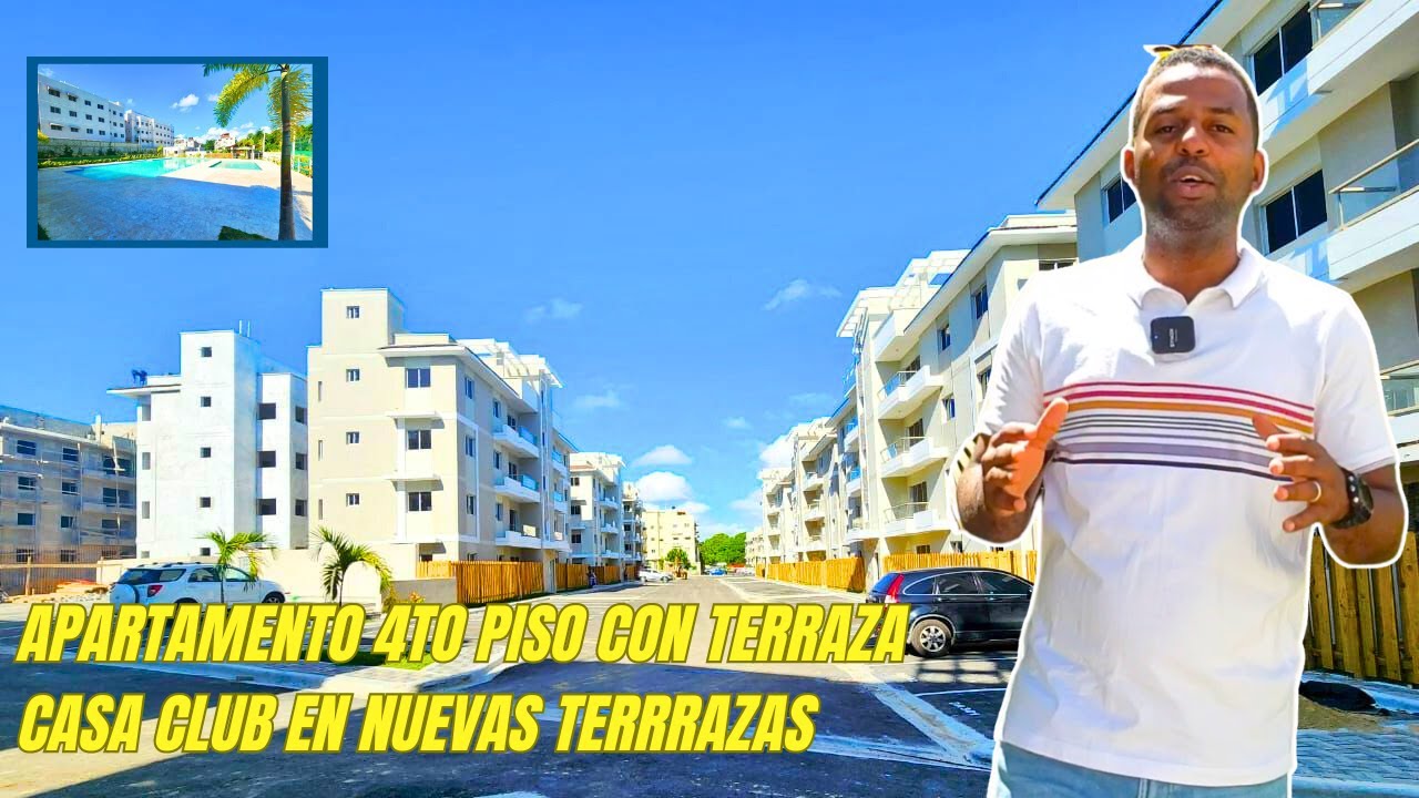 APARTAMENTO 4TO PISO CON TERRAZA | AV. MONUMENTAL | RESIDENCIAL NUEVAS TERRAZAS | INVIERTE EN SD