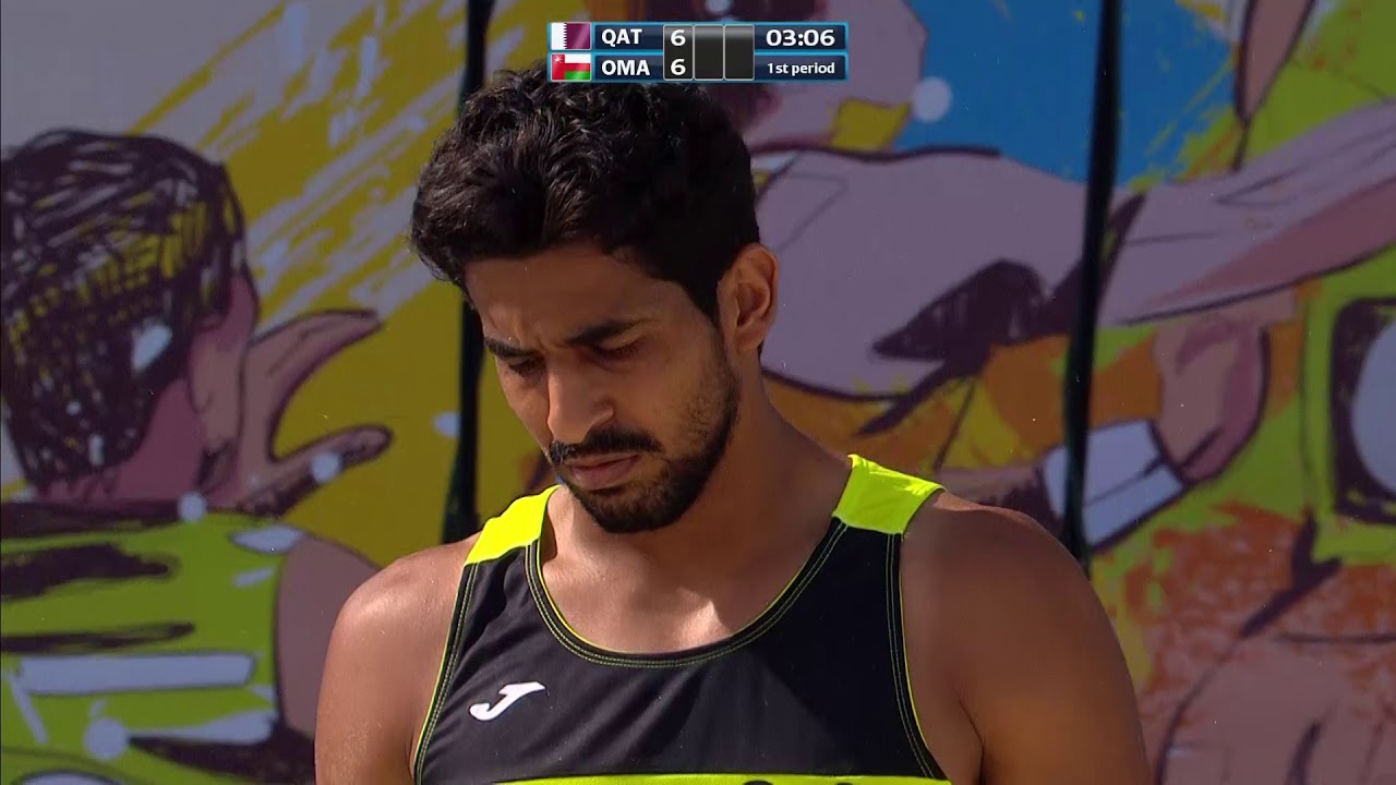 Qatar vs Oman | Preliminary Round | 2018 IHF Men's Beach Handball World Championship