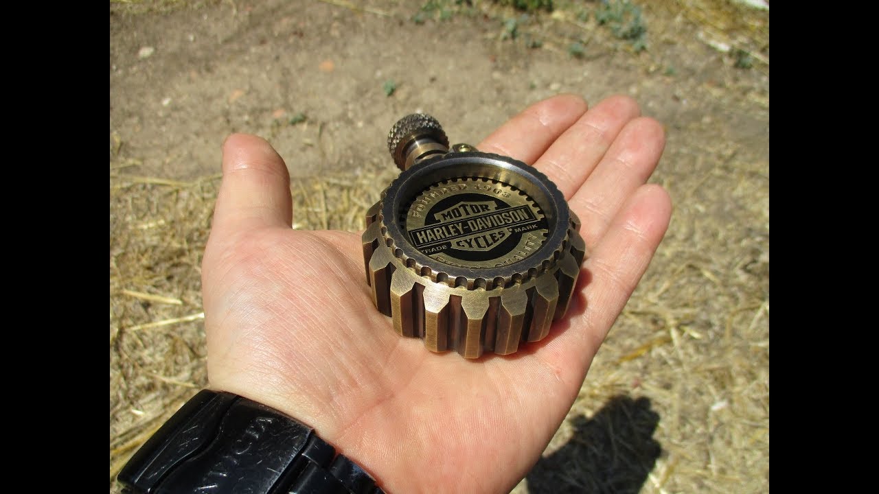 Harley Davidson Custom Lighter (Time Lapse Build)