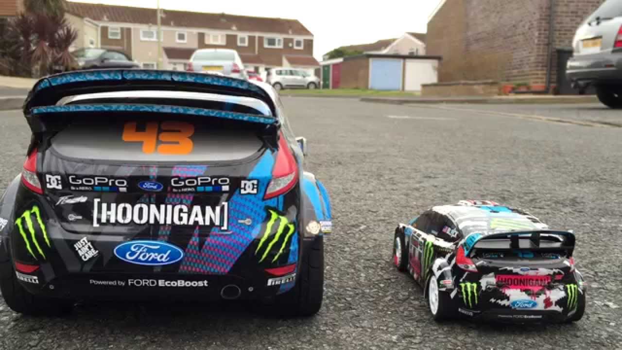 HPI Micro RS4 Ken Block Fiesta ST RX54 Speed Runs & WR8 Flux