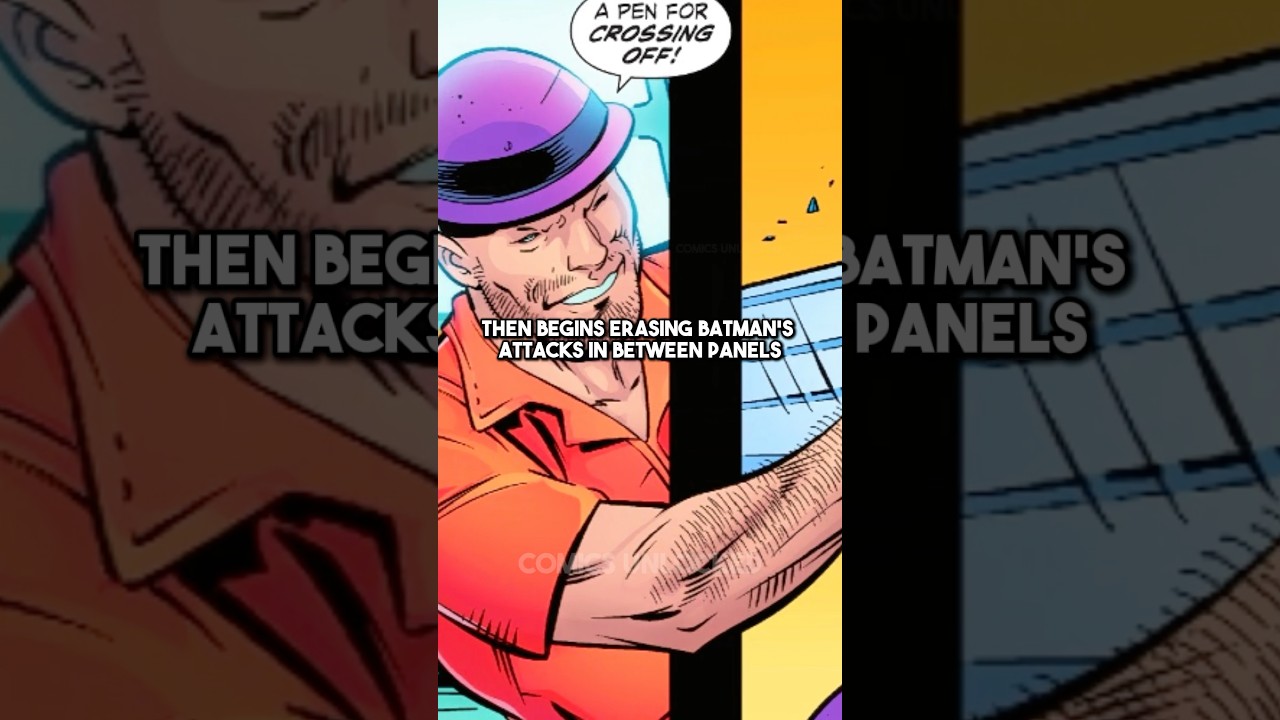 Batman Villain Breaks Comic Book Rules