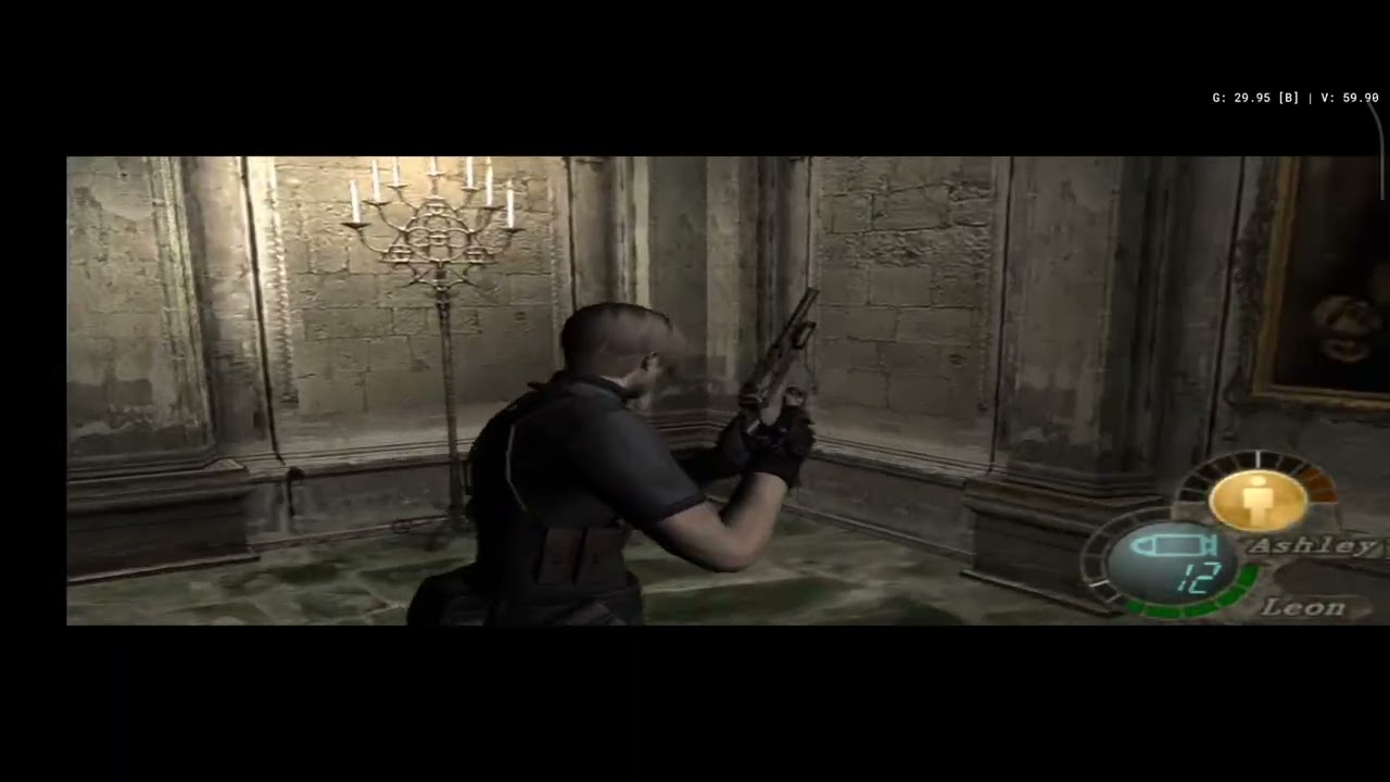 menjebol gerbang kastil dengan canon(RE 4) Part 11