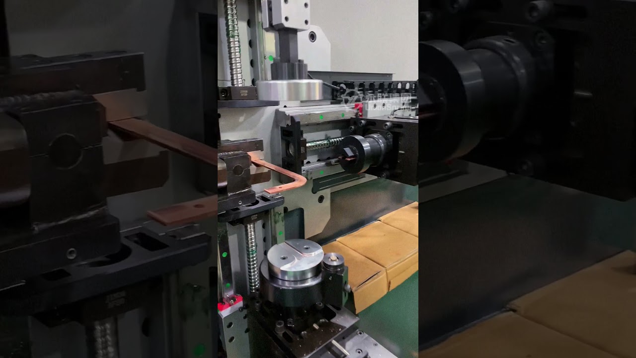 copper busbar bending machine 