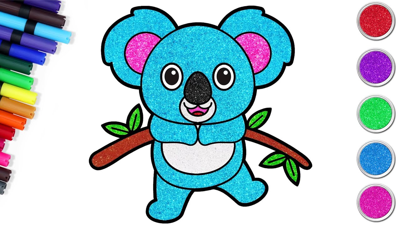 Como Desenhar um Coala fofo | Desenho fácil | Aprenda a Desenhar | Chiki Art Brazil