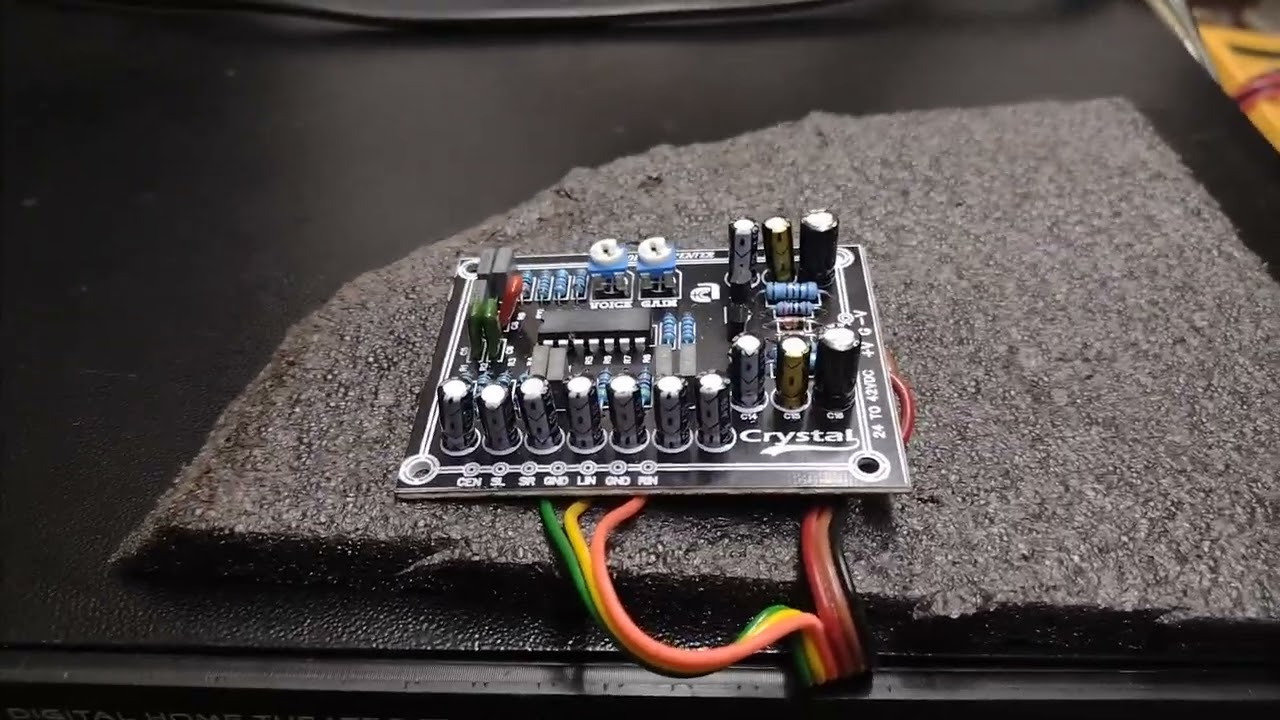 crystal surrounded board testing