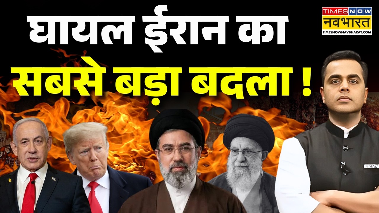 Iran Massive Attack Live | News Ki Pathshala Live |  घायल ईरान का सबसे बड़ा बदला !| Sushant Sinha