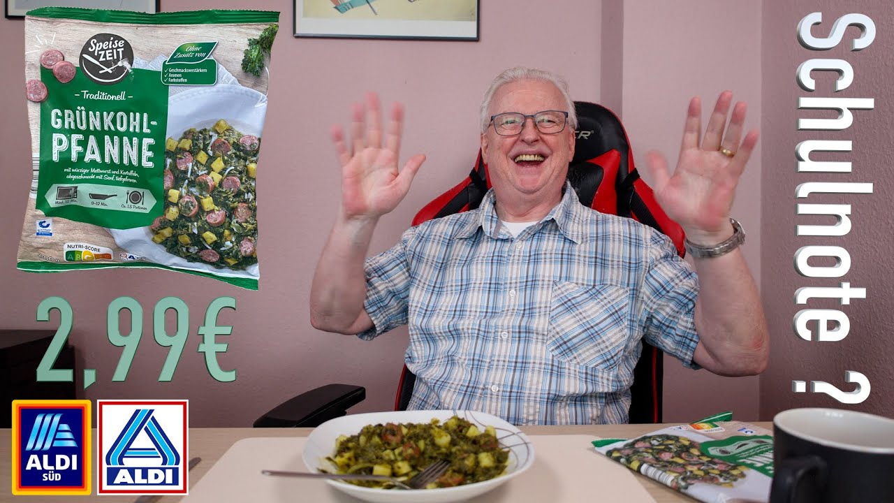 Speisezeit: Grünkohl-Pfanne von Aldi für 2,99€ - Fertiggericht TK