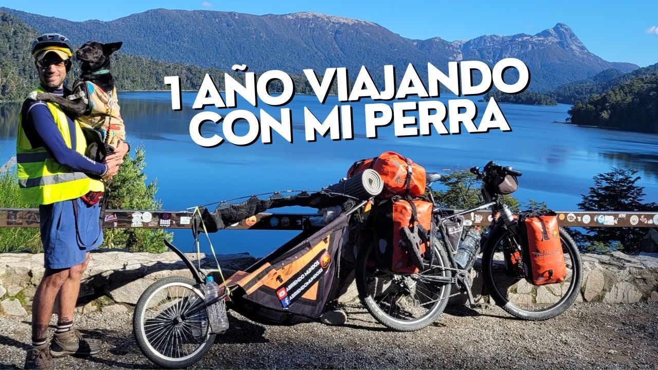 REMIX 1 año VIAJANDO con mi PERRA | CICLOVIAJEROS PERRUNOS🚴🏽‍♂️🐾#76