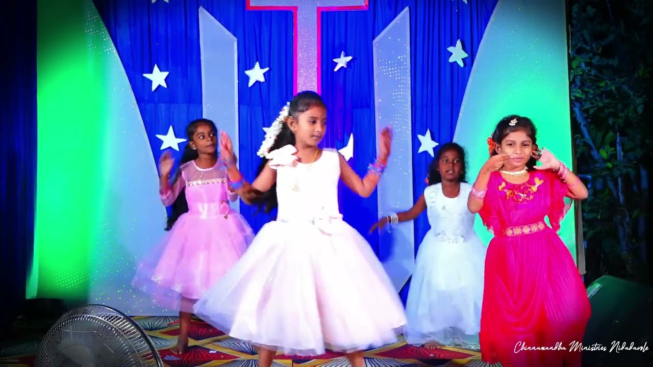 Christmas Kreesthu Janmadinam Song Dance || New Latest Christmas Dance Song || By Chinnamandha Kids