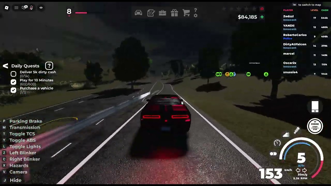 Roanke VA Driving RP (Roblox)