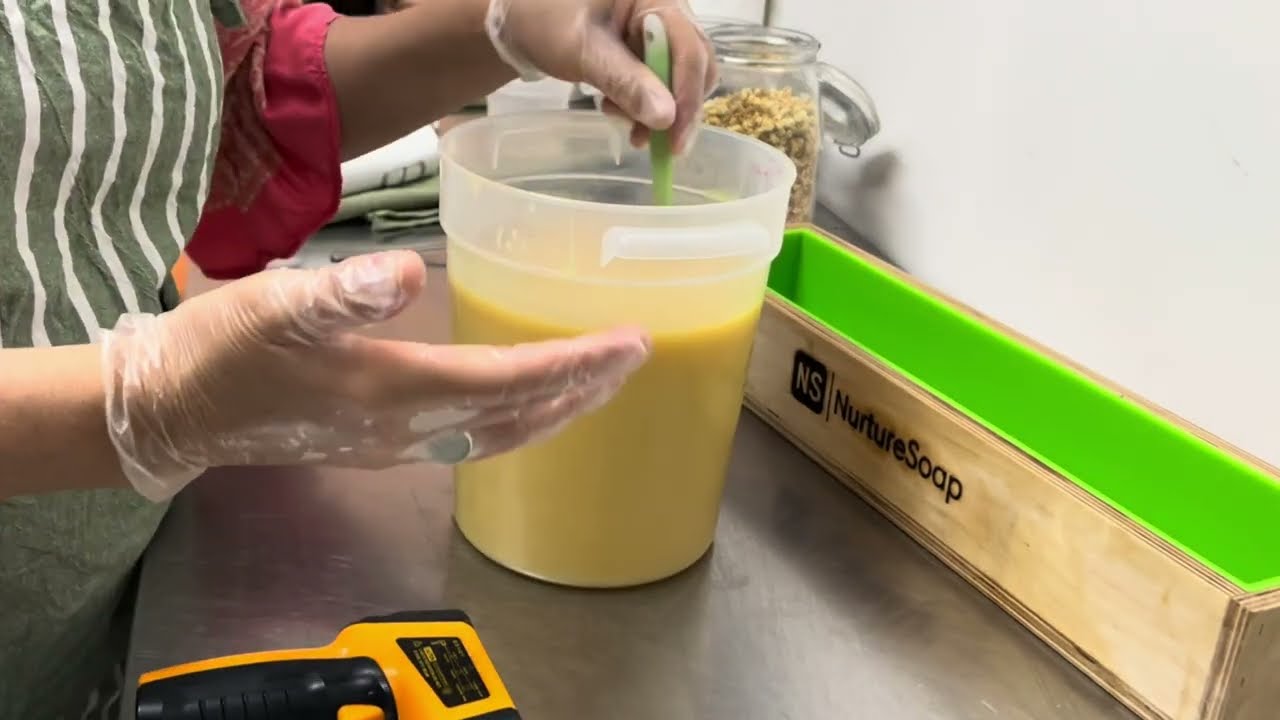 The Making of Woodflower Soap ~ Clay, Ochre & Essential Oils 