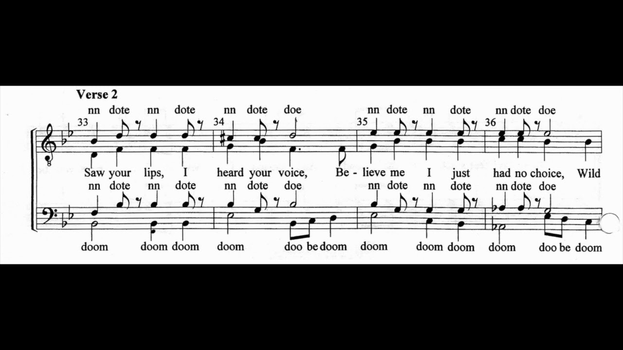 Hello Mary Lou - Barbershop (Arr: David Wright) - Sunday's Harmony