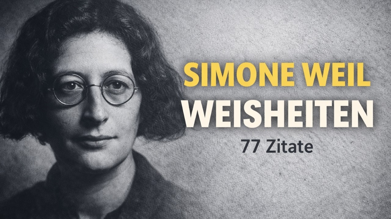 Simone Weil Weisheiten: Hältst du Stille aus?
