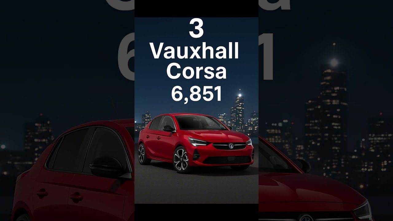 Top 5 Best-Selling Cars in the UK &ndash; March 2025 #ukcarsales #top5cars #automobile