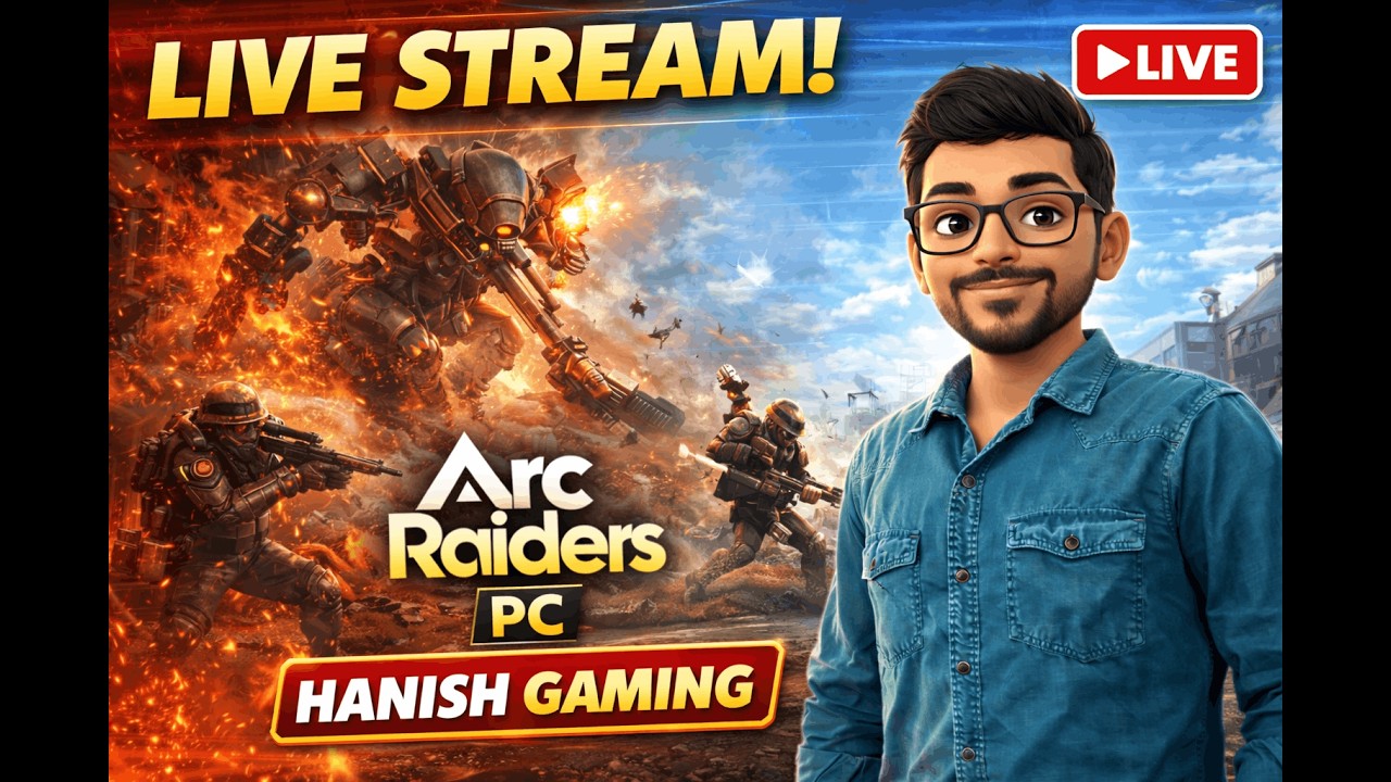 ARC RAIDERS Trails and Blueprints LIVE Stream Telugu #arcraiders #telugugamer #facecam