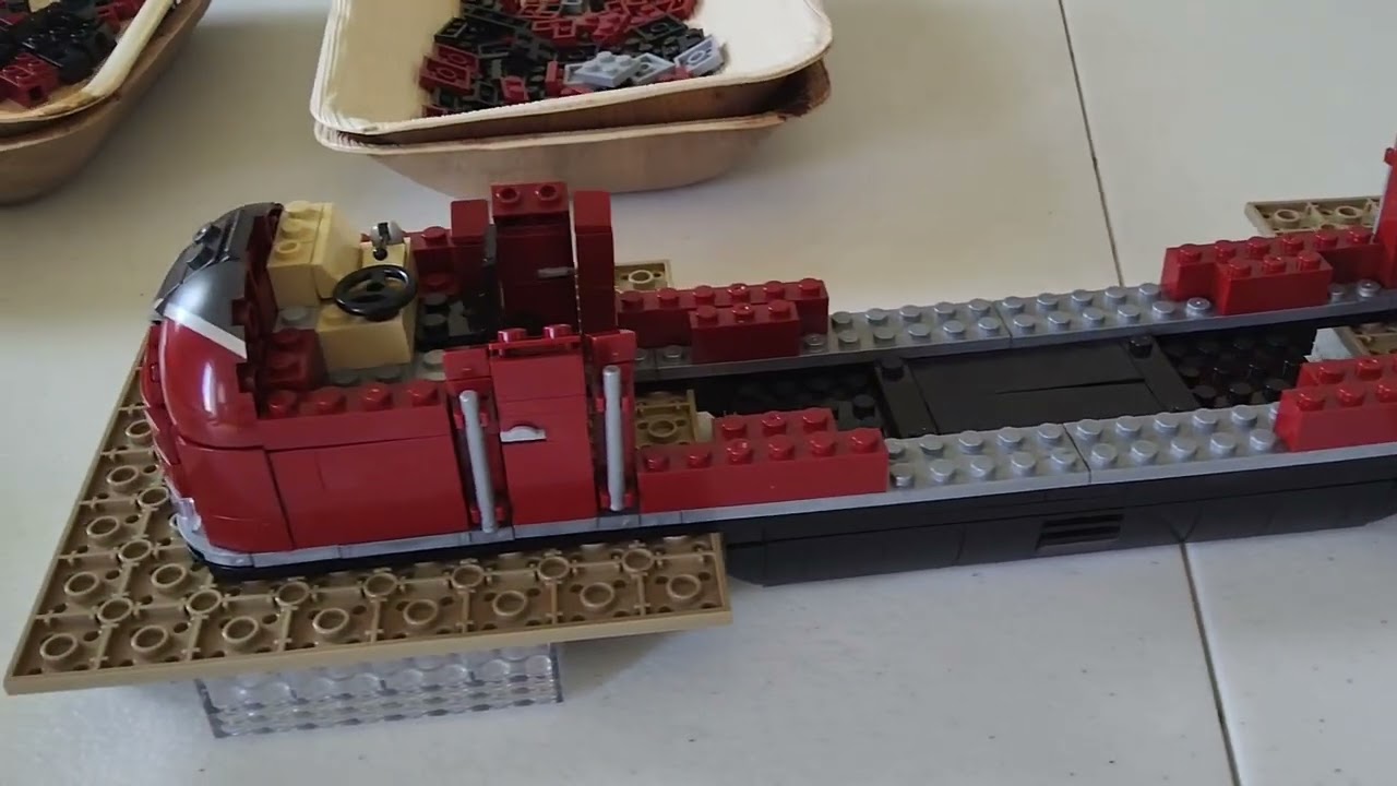 V 200 Lokomotive  8W  BlueBrixx 107447 (mit zwei  Zugmotoren)