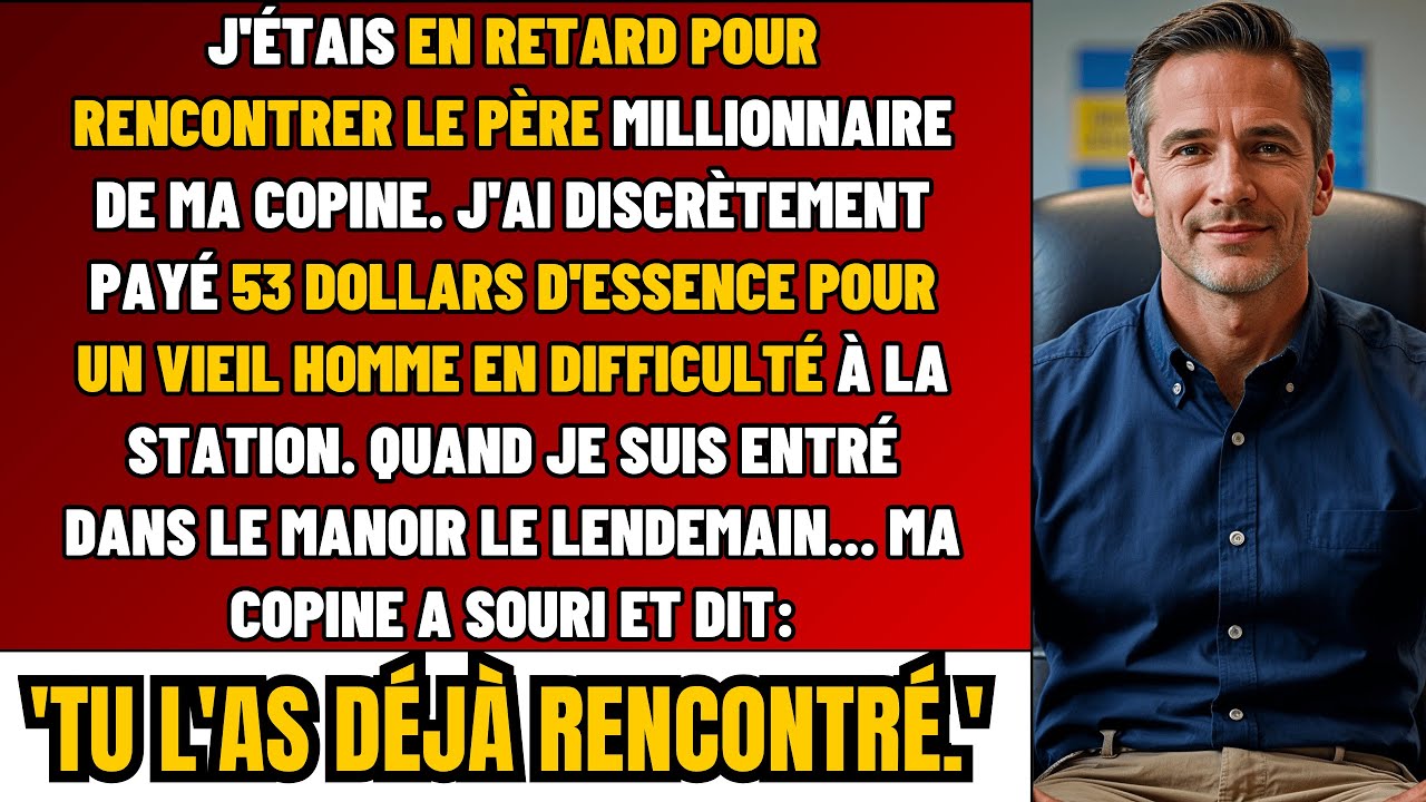 J’ai Payé l’Essence d’un Vieil Homme Sans Argent —Le Lendemain, J’ai Découvert Qui Il Était VRAIMENT