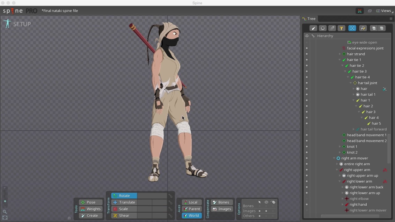 ninja rig showreel