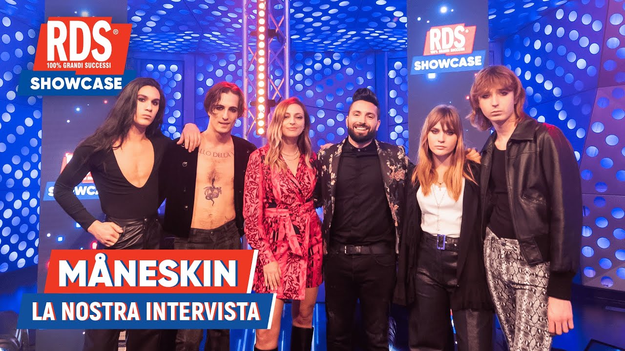 RDS Showcase Måneskin: l'intervista esclusiva