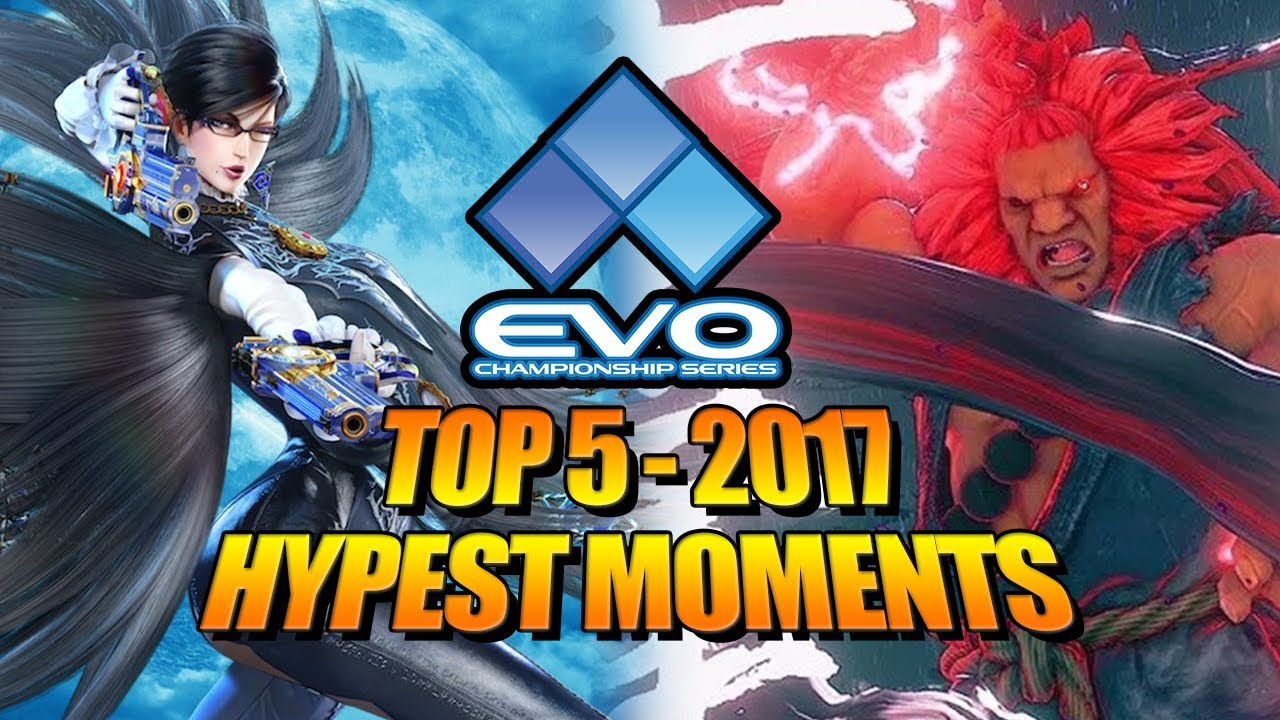 EVOLUTION 2017 - Top 5 Hype Moments (Fighting Game World Championship)