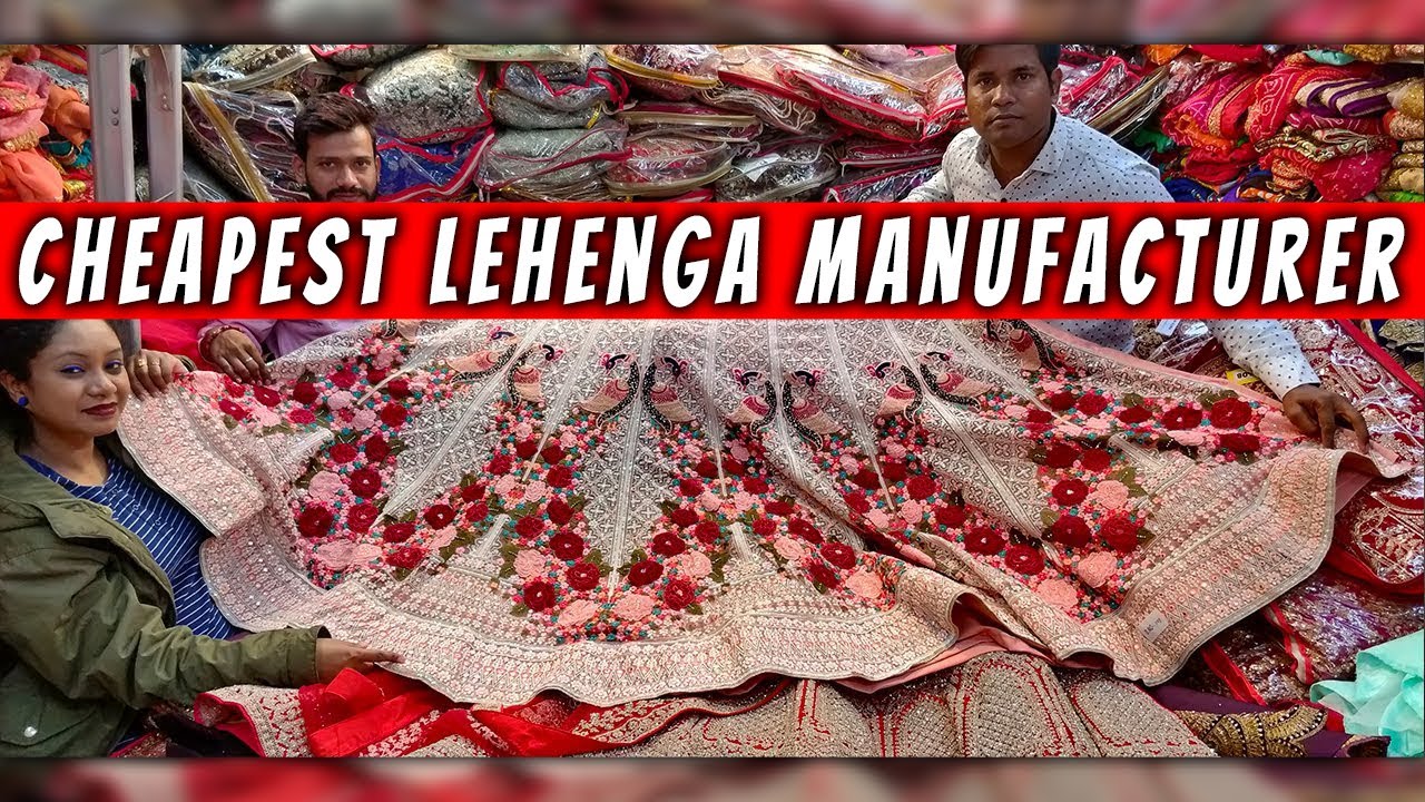 Affordable And Reasonable Prices | Cheap Lehengas Manufacturer In Kolkata | Sree Jagdambey Sarees