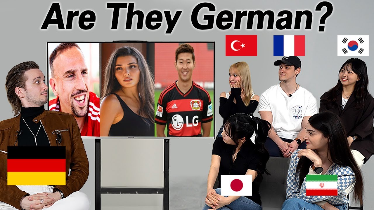 German Was shocked by Celeb From 5 countries Speaking German!! l REACT CELEB Speaking German!