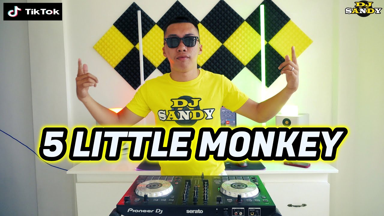 5 Little Monkey (TikTok Budots Viral) | Dj Sandy Remix