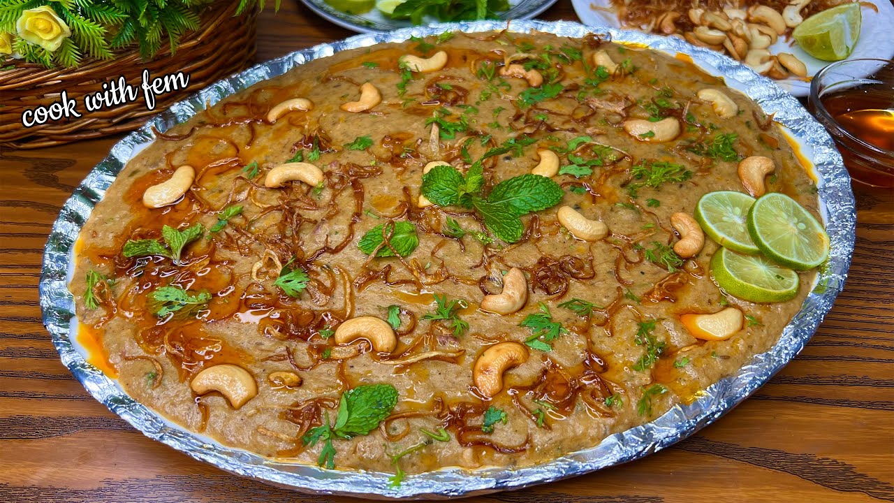 Easy Hyderabadi Mutton Haleem | The Best Mutton Haleem | Haleem Recipe Very Delicious 😋❤️🌹❤️