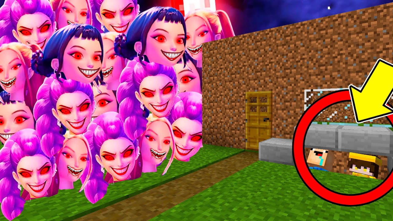 &iexcl;Apocalipsis de las GUERRERAS KPOP.EXE vs CASA 100% SECRETA en Minecraft!