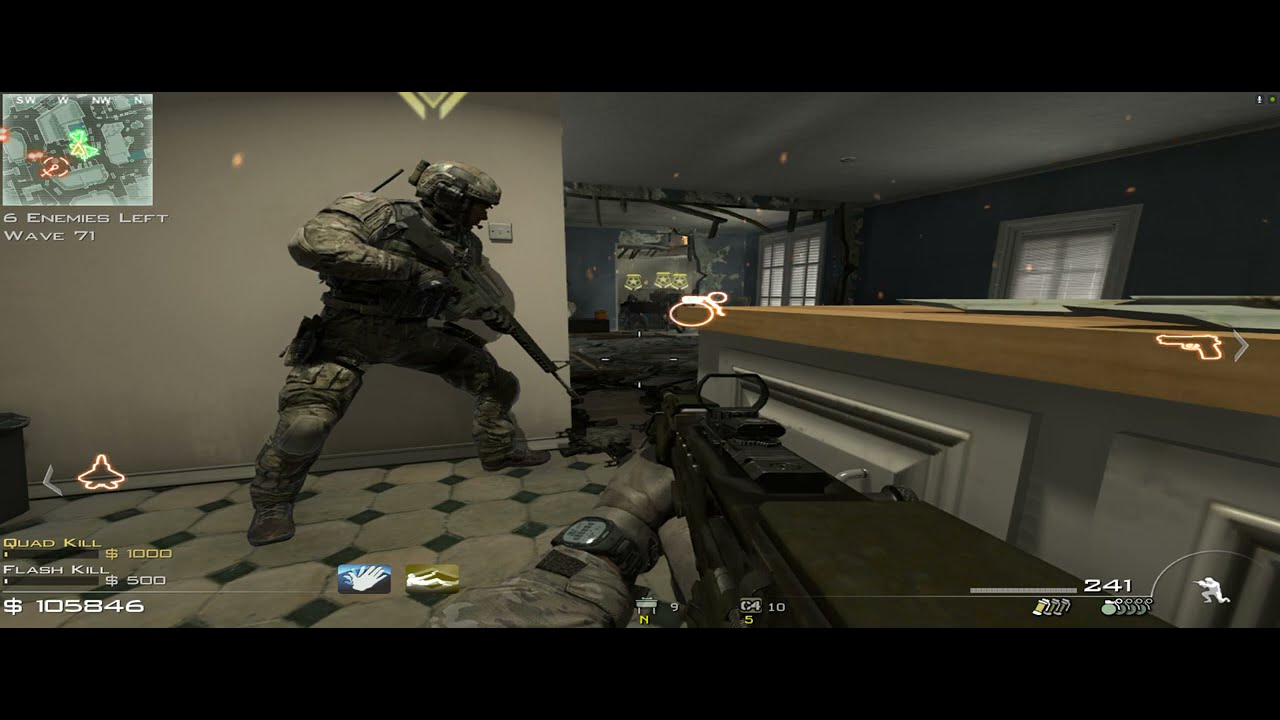 MW3 Survival: Wave-100 with RANDOM on Resistance!