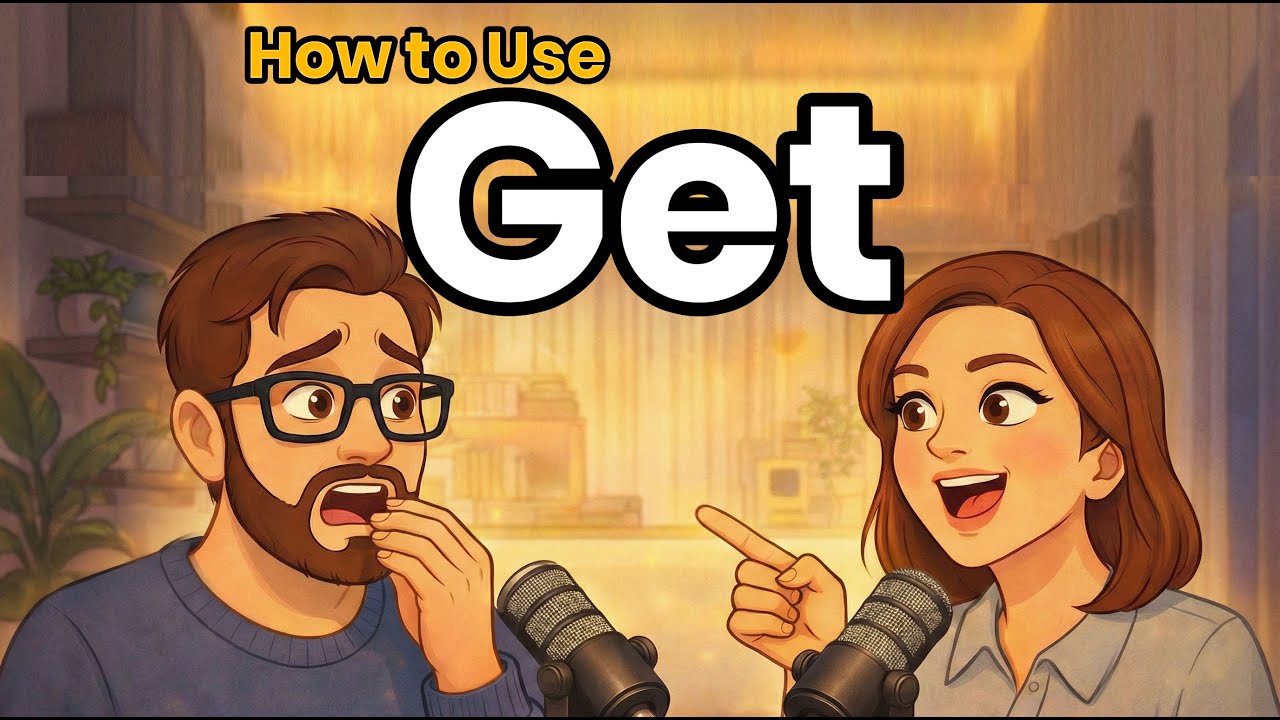 How to Use GET: 50 Examples for Daily Conversation | English Listening Practice