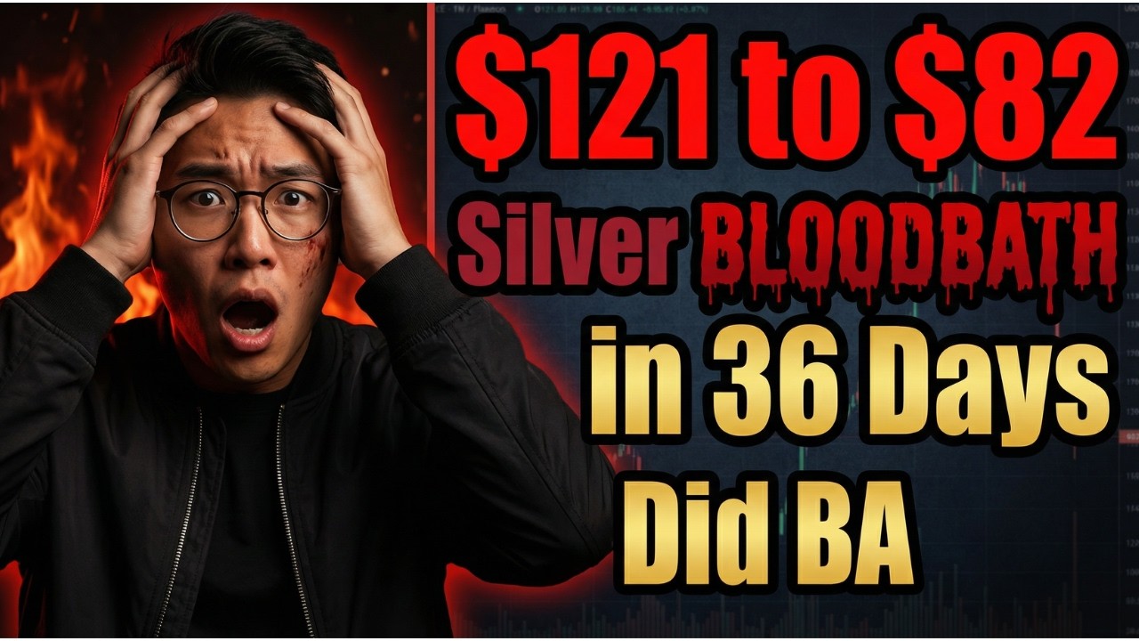 $121 to $82 Silver BLOODBATH in 36 Days &mdash; Did Banks Trigger This?