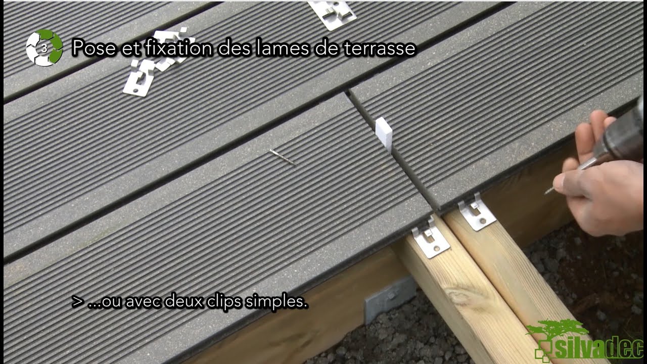 1 clic, 6 étapes, votre terrasse est montée !