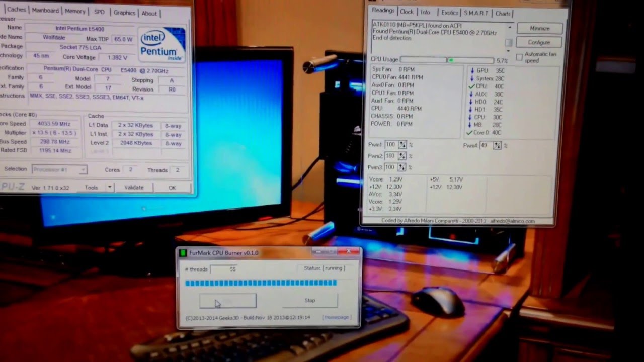Overclock-DUAL-CORE E5400 a 4GHz