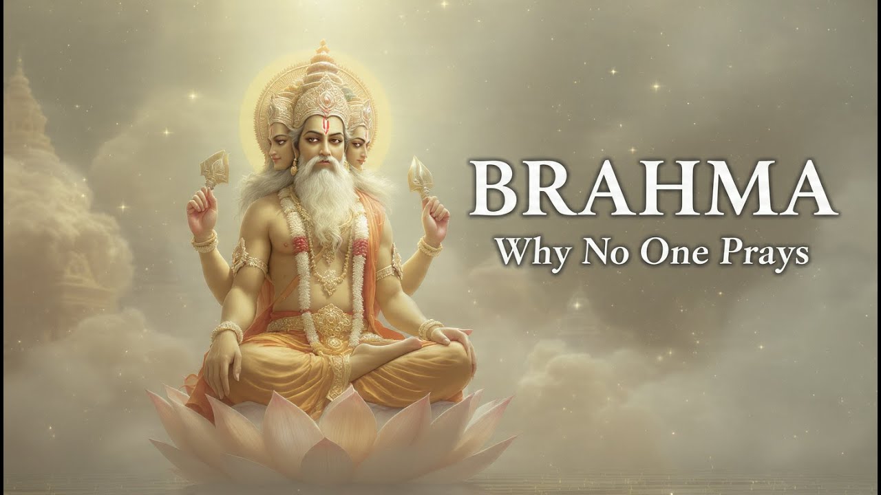Why Is Brahma Not Worshipped? The Ego, the Lie & the Curse That Changed Hinduism Forever