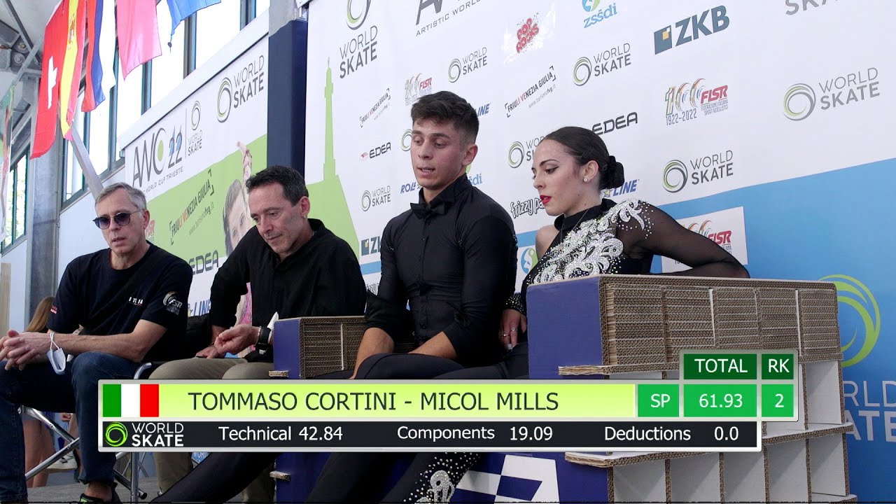 AWC22 - Tommaso Cortini - Micol Mills - Pairs: Short Program (19.05.2022)