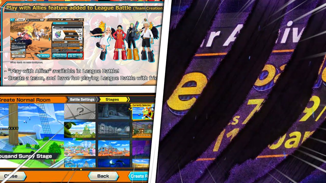 NEW OPBR 5.5 Anniversary Update - Party System, EX Lucci Teaser & More! | One Piece Bounty Rush