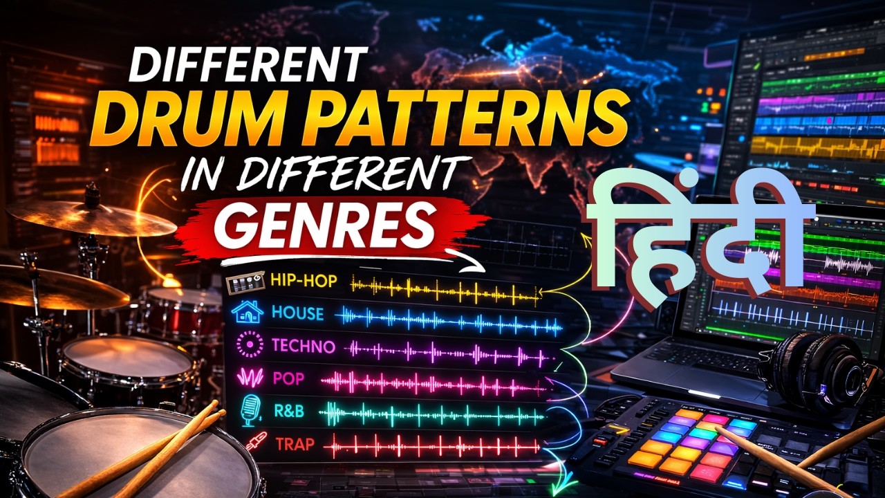 FL Studio - DRUM patterns explained - हिंदी