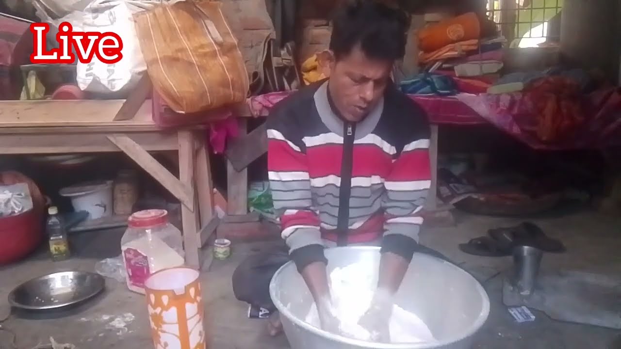 ফুচকার আঠা কিভাবে মাখানো হচ্ছে দেখো(কে কে শিখেছ আমার কাছে ফোন করো 🤪😛