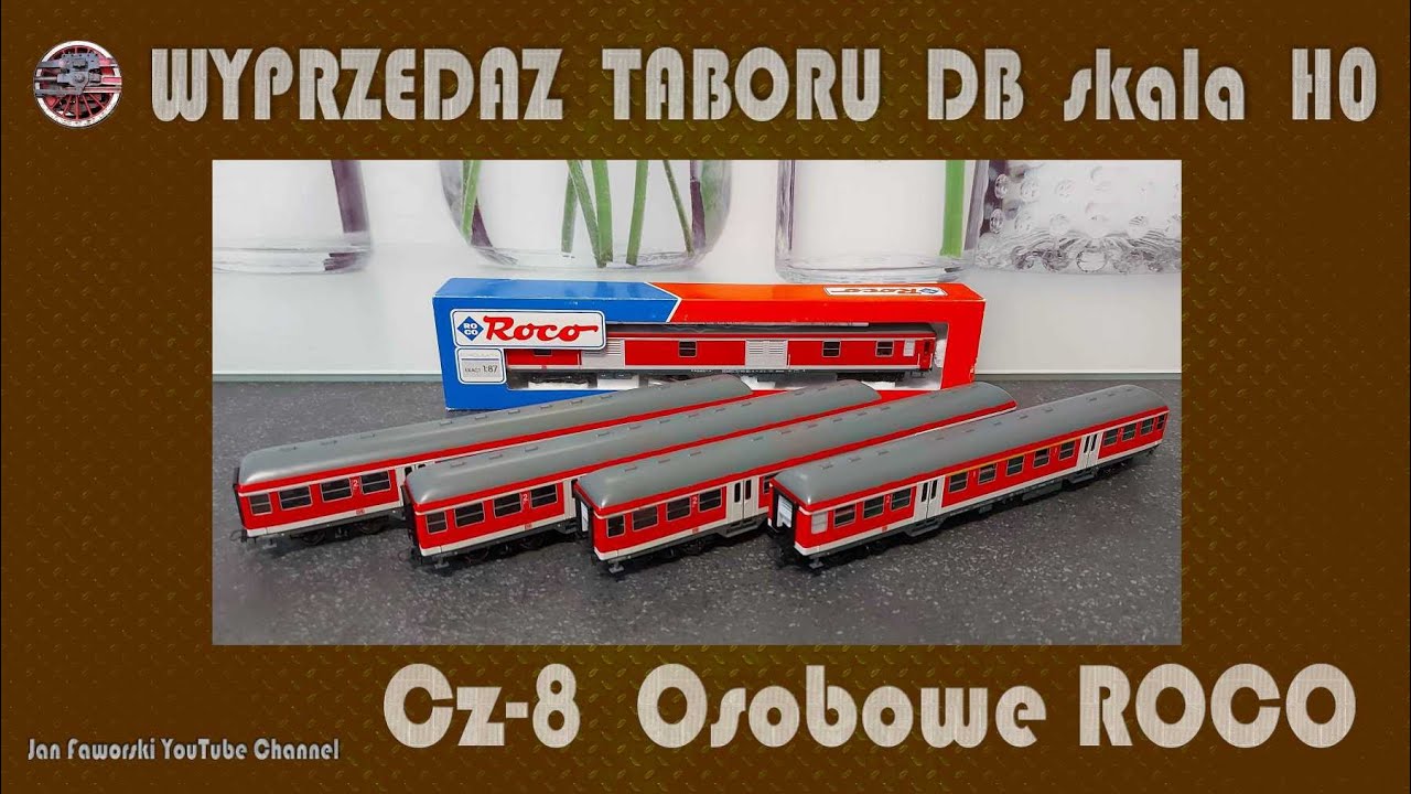 Wyprzedaż wagony osobowe DB firmy ROCO