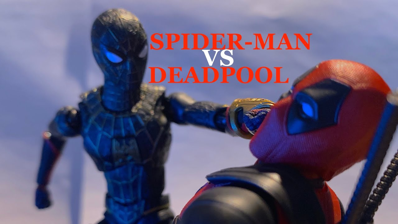 Spider-Man vs Deadpool (A Marvel Stop Motion)