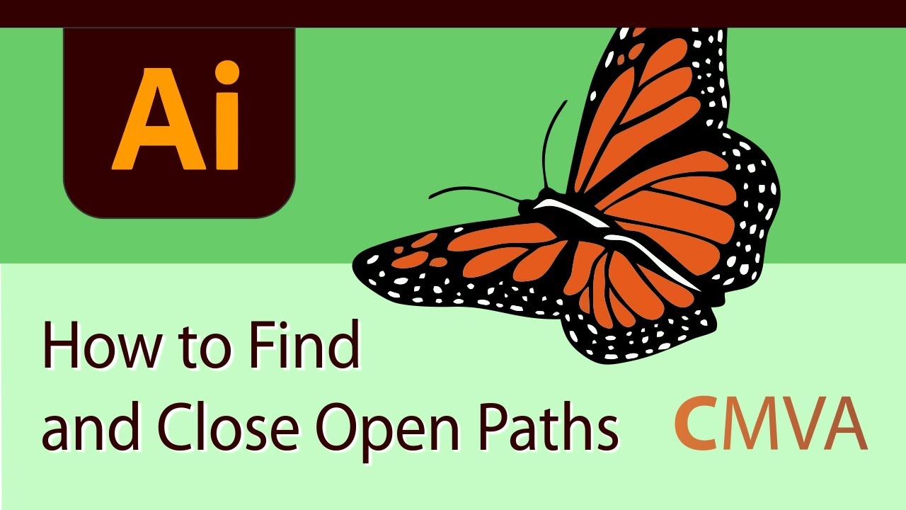 Adobe Illustrator Tutorial 15: How to Find and Close Open Paths