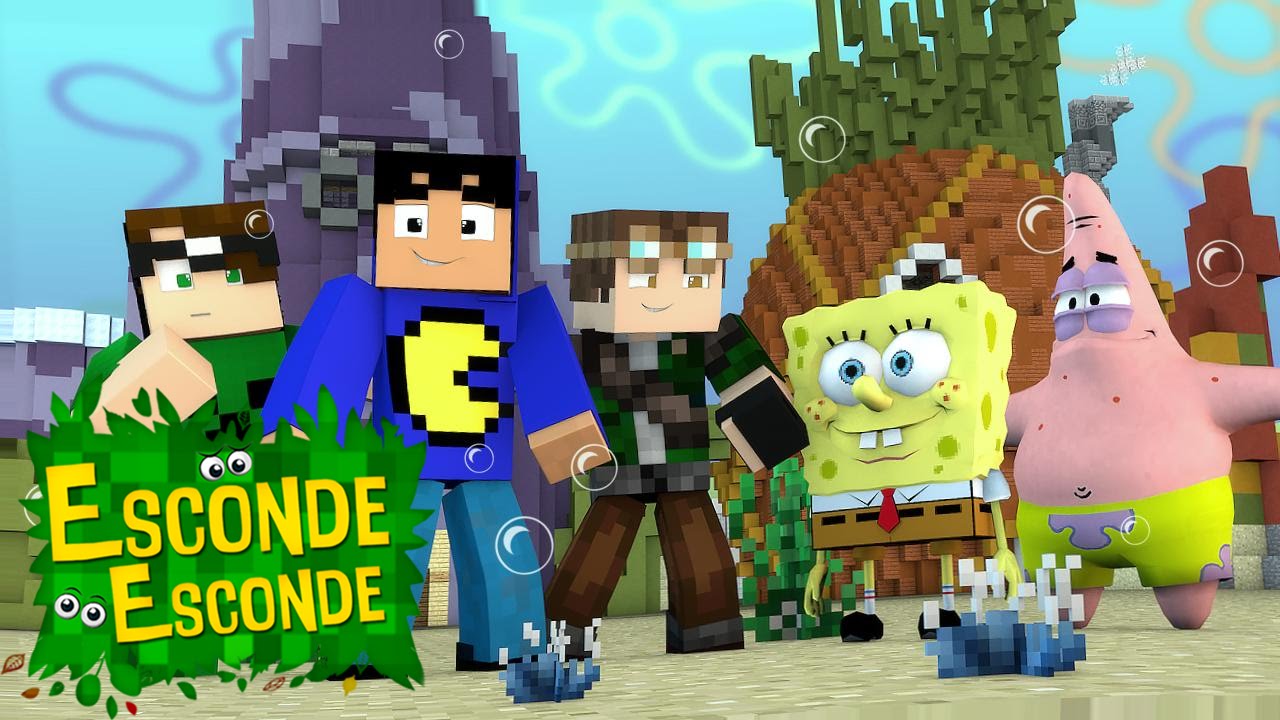 Minecraft: BOB ESPONJA - O FILME! (Esconde-Esconde)