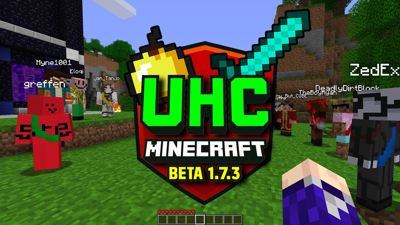 Minecraft UHC in Beta 1.7.3