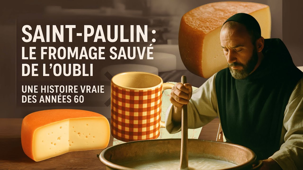 Saint-Paulin : Le fromage sauv&eacute; de l'oubli #fromage #histoire #cuisine #pourtoi #france #moines