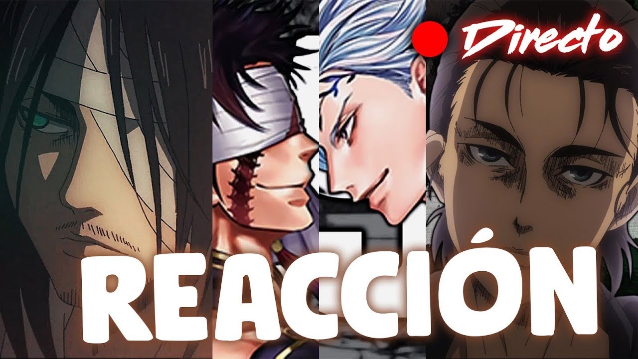 EREN vs TITÁN MG, LEVI vs TITÁN BESTIA y QIN vs HADES || Kballero || REACCIÓN *directo* - Its Aileon