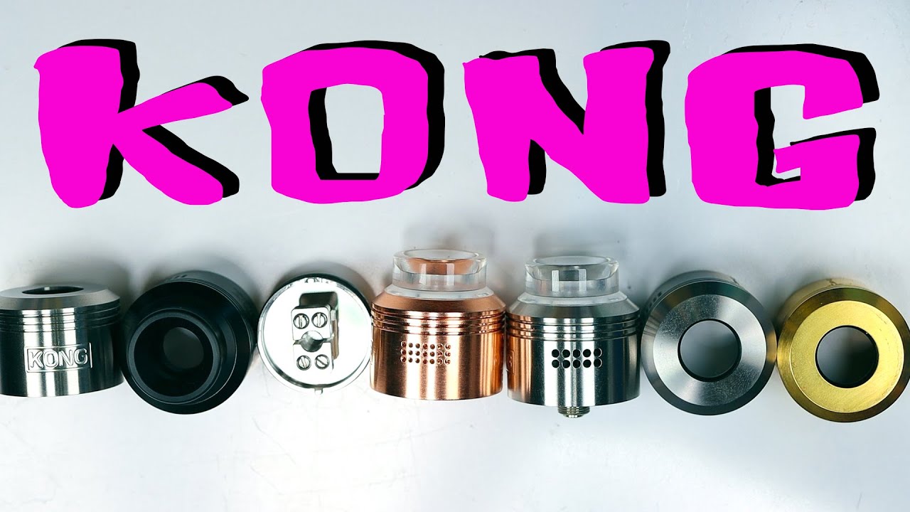 Kong RDA + Новая крышка и цвета Comp | QP Design