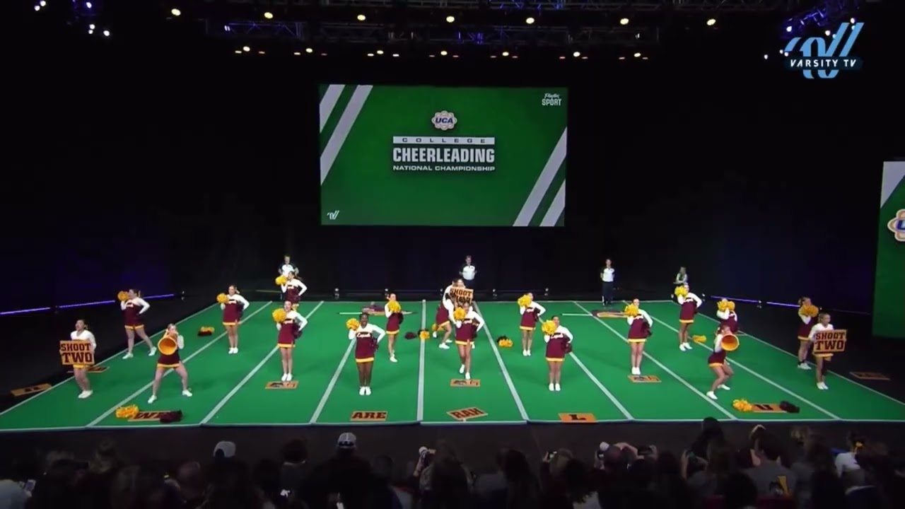 Loyola University Chicago Cheerleaders UCA Nationals 2025 Game Day Semis