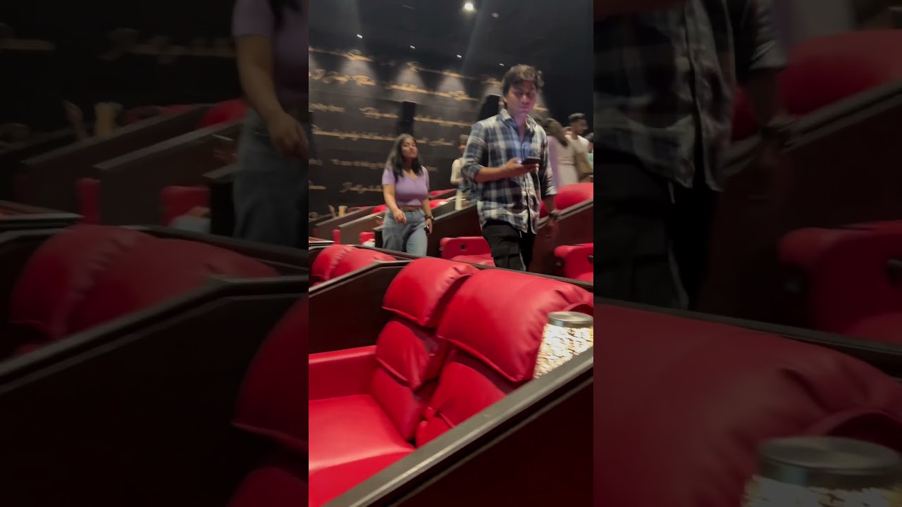 🌹Couple Lounge Movie Seat Gold Prime Atindra❤️#couple #youtubeshorts #shorts #trending #movie #vlog