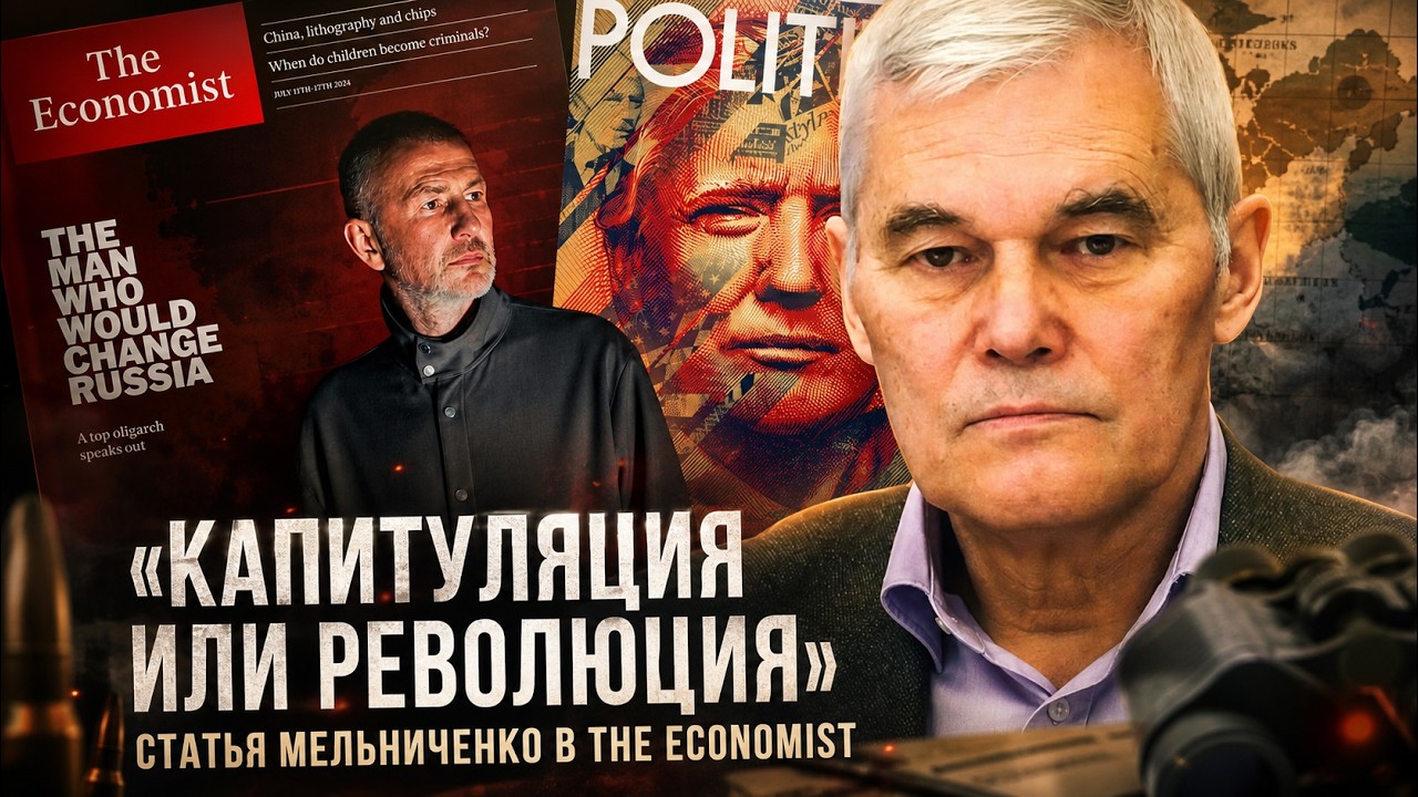 Константин Сивков | &laquo;Капитуляция или революция&raquo;. Статья Мельниченко в The Economist